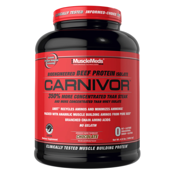 MuscleMeds Carnivor Bioengineered Beef Protein Isolate 4 lbs