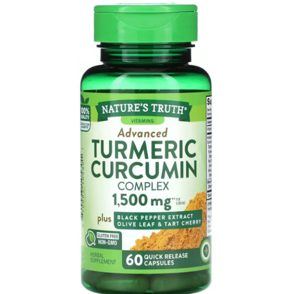 Nature's Truth, Turmeric Curcumin Complex, 1,500 mg, 60 Capsules