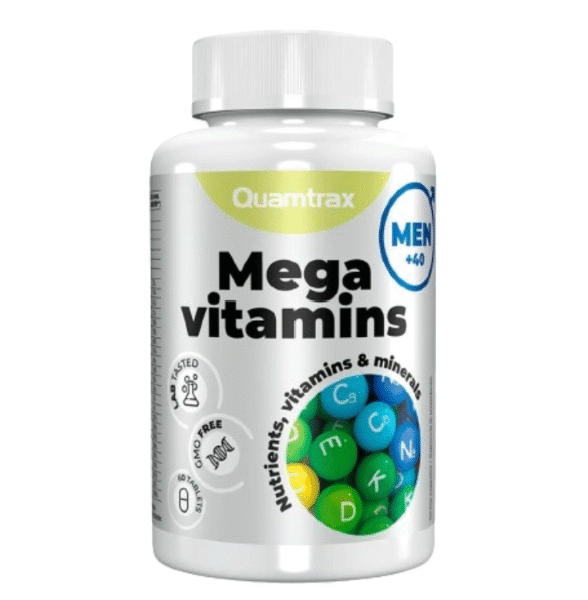Quamtrax mega vitamins for Men, 60 caps