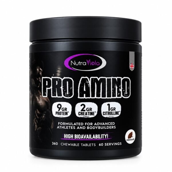 Nutraviola ProAmino 360 chew tablets, 60 serv