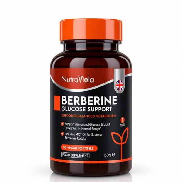 Nutraviola Berberrine,90 Softgels